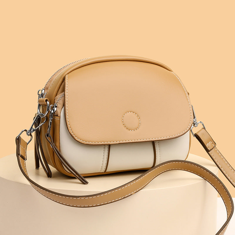 VLOVELAW High-Grade Trendy Bags Women's New Special-Interest Design Messenger Bag Women's Mini Small round Bag Shoulder Bag Fashion