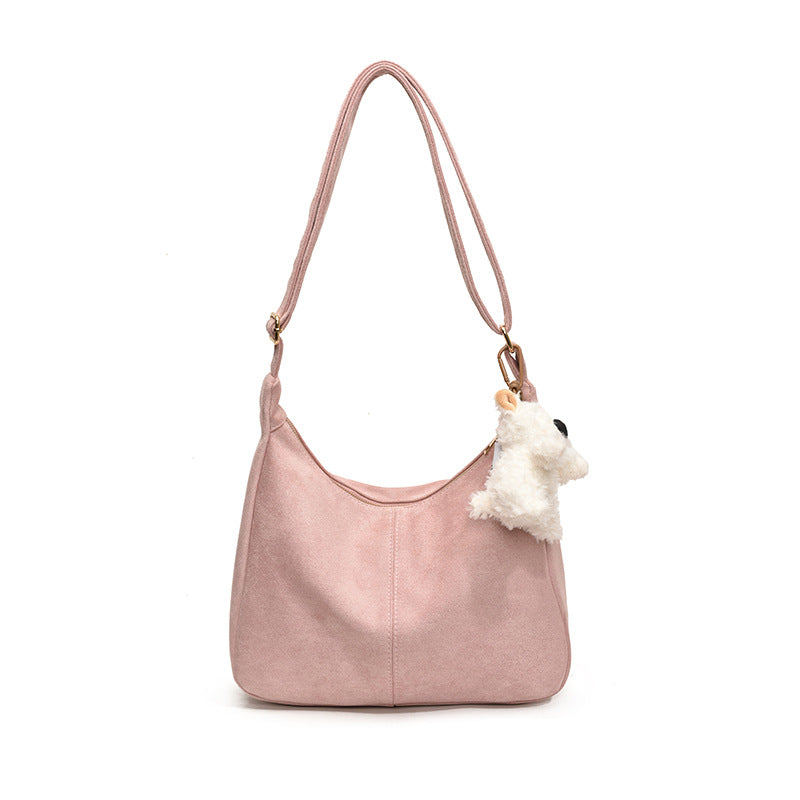 VLOVELAW 2025 Soft-faced large-capacity bag women's popular new shoulder tote bag fashionable versatile Popular-style student commuter messenger bag