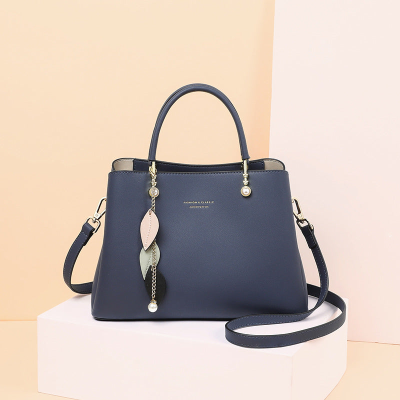 Viney Bag New Bags Women's Bag Crossbody Bag Spring and Summer High-Grade Genuine Leather Mother Portable Shoulder Bag