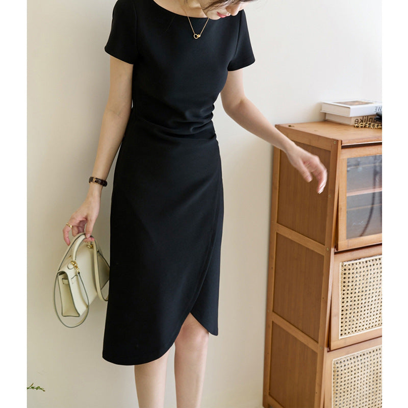 2025 High-end three-dimensional cutting, new Chinese style dress, waist long skirt  women's new skirt summer