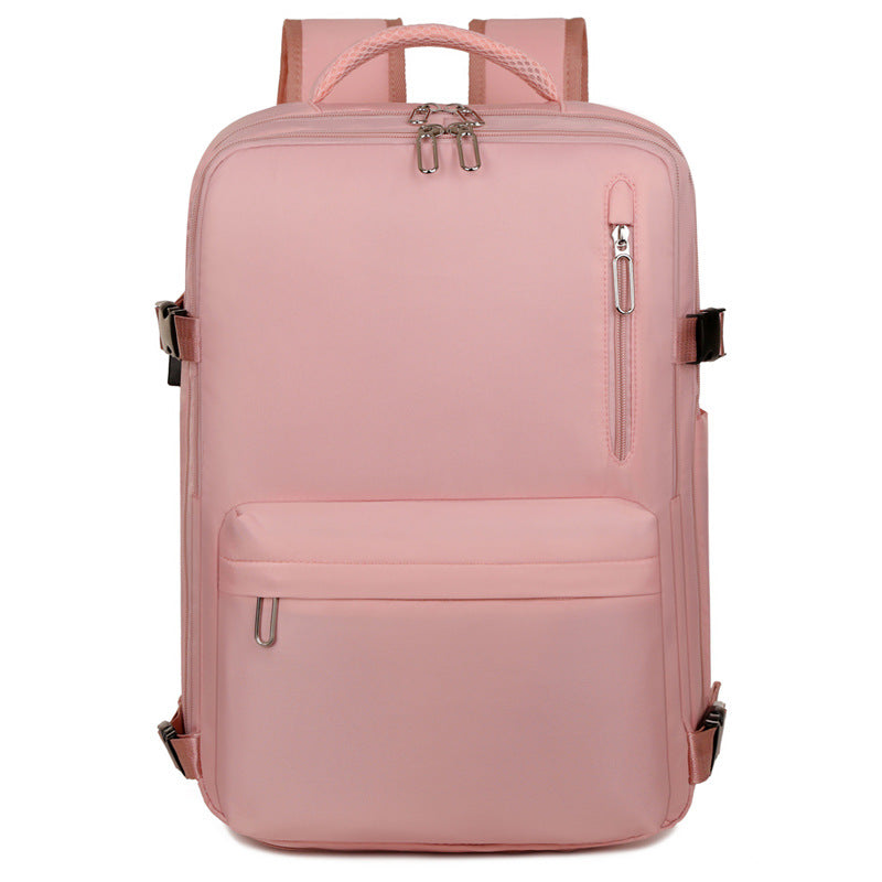 2025 fashion men's backpack high-end sense large-capacity women's backpack trendy backpack travel schoolbag waterproof computer bag