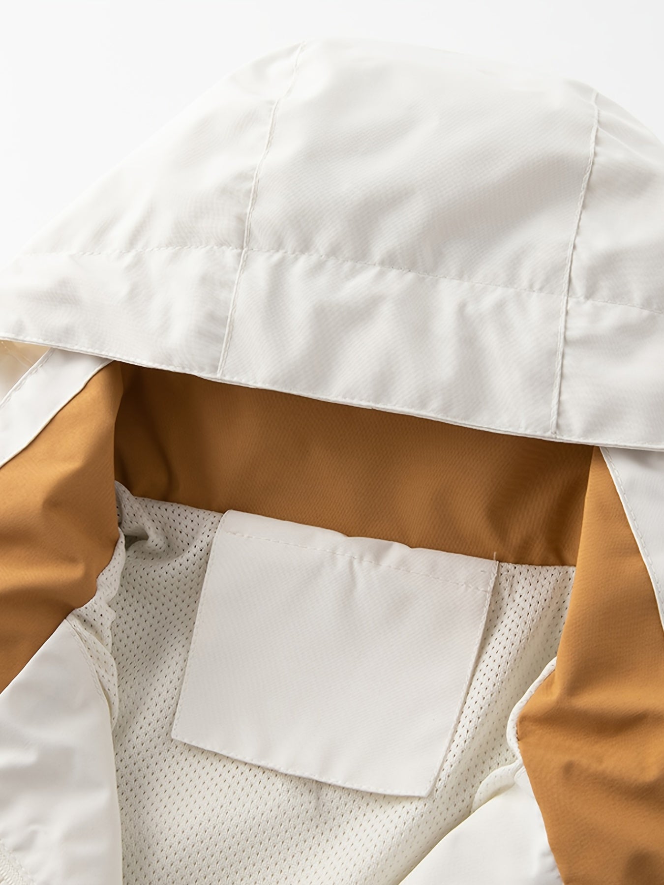 vlovelaw  Stay Protected & Stylish: Soft-Shell Outdoor Hiking Jacket With Zip-Up Detachable Hood & Waterproof & Windproof Fabric