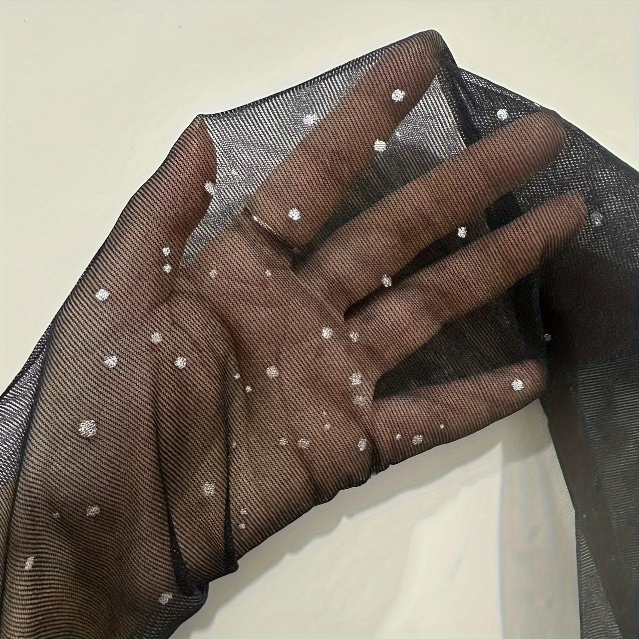 vlovelaw Shiny Sequin Decor Tights, Elastic Anti-hook Nightclub Pantyhose for Music Festival, Women's Stockings & Hosiery