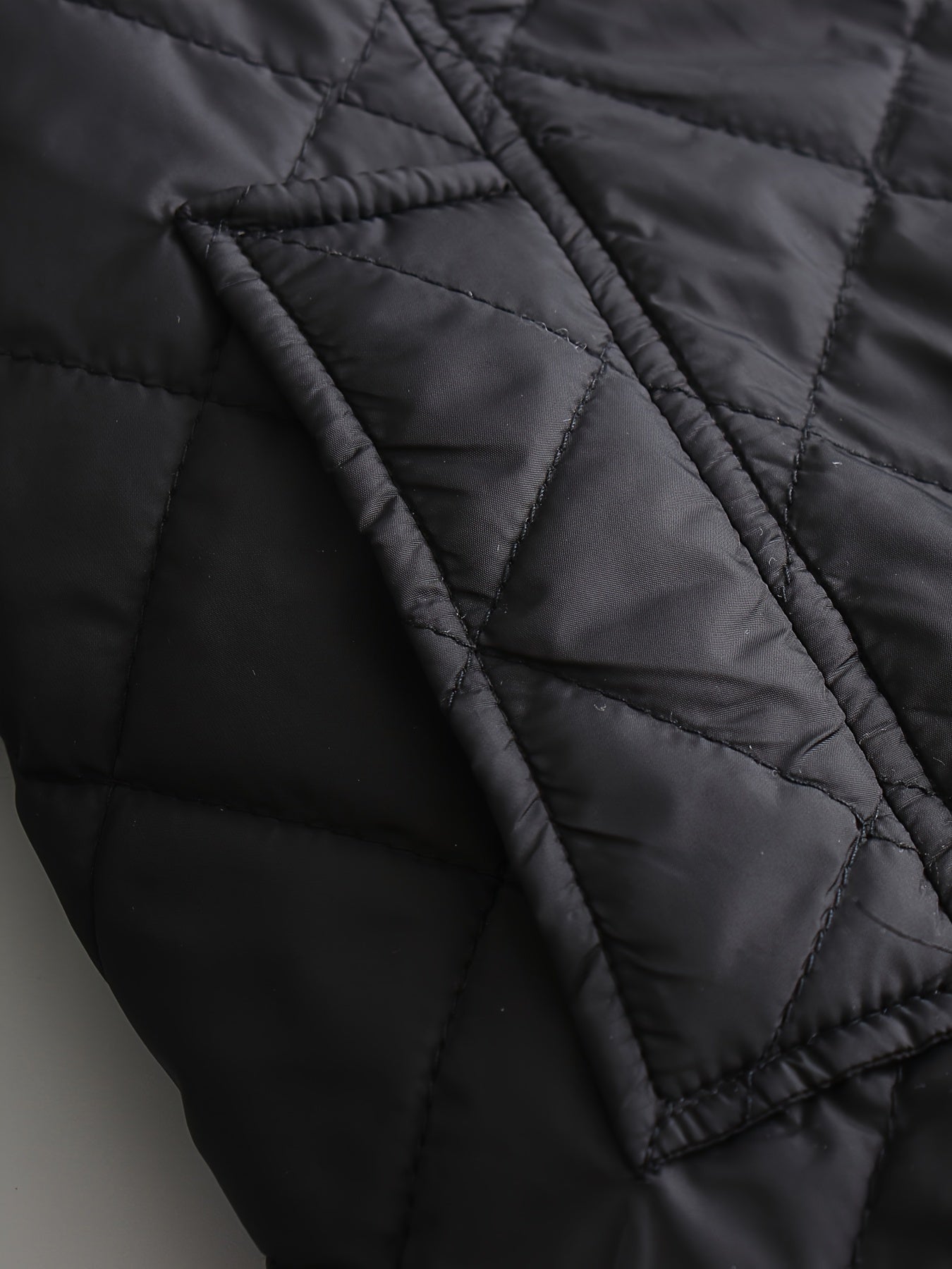 Plus Size Casual Coat, Women's Plus Solid Quilted Zipper Long Sleeve Mock Neck Puffer Coat With Pockets