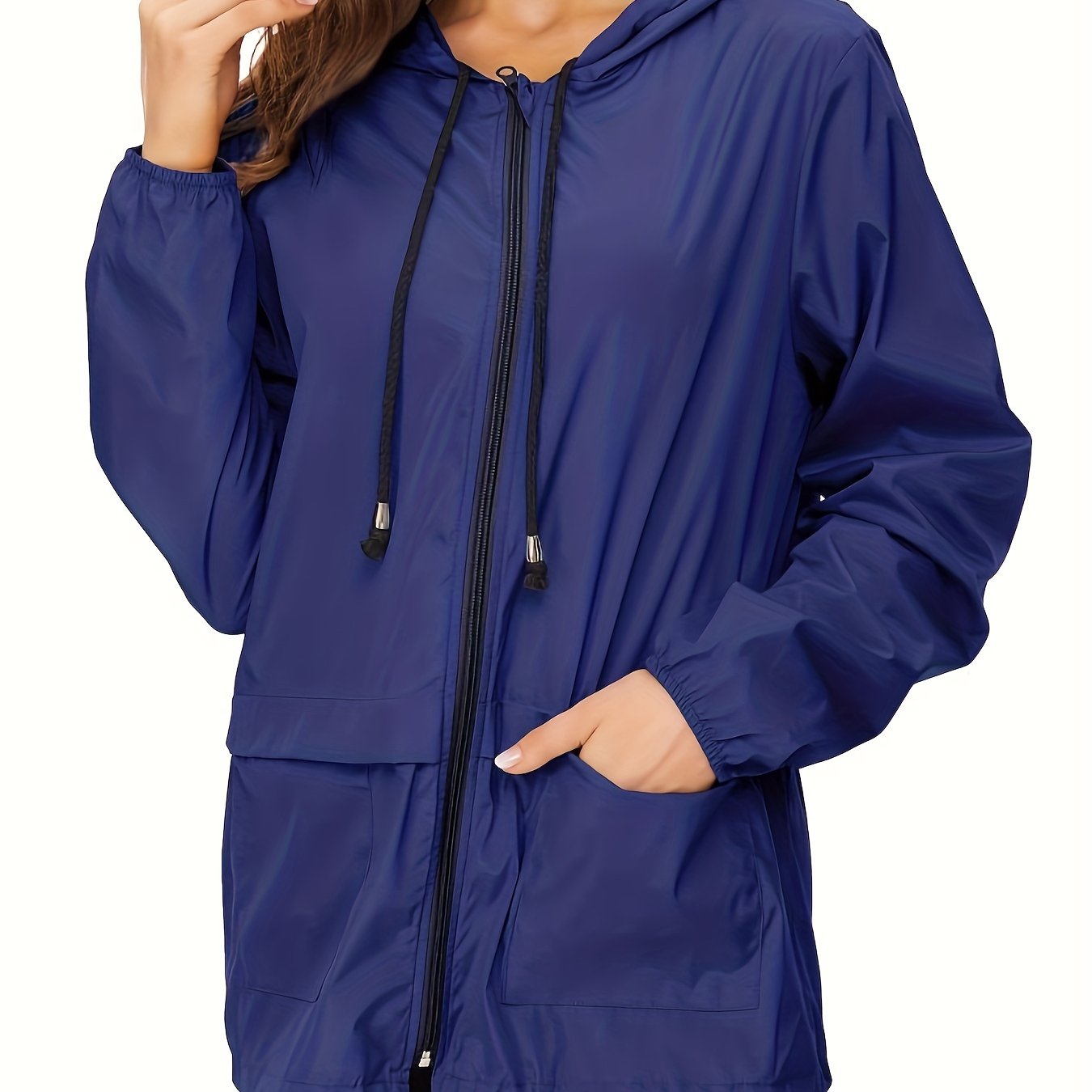 vlovelaw  Women's Outwear Lightweight Rain Jacket Women Packable Raincoats Jacket