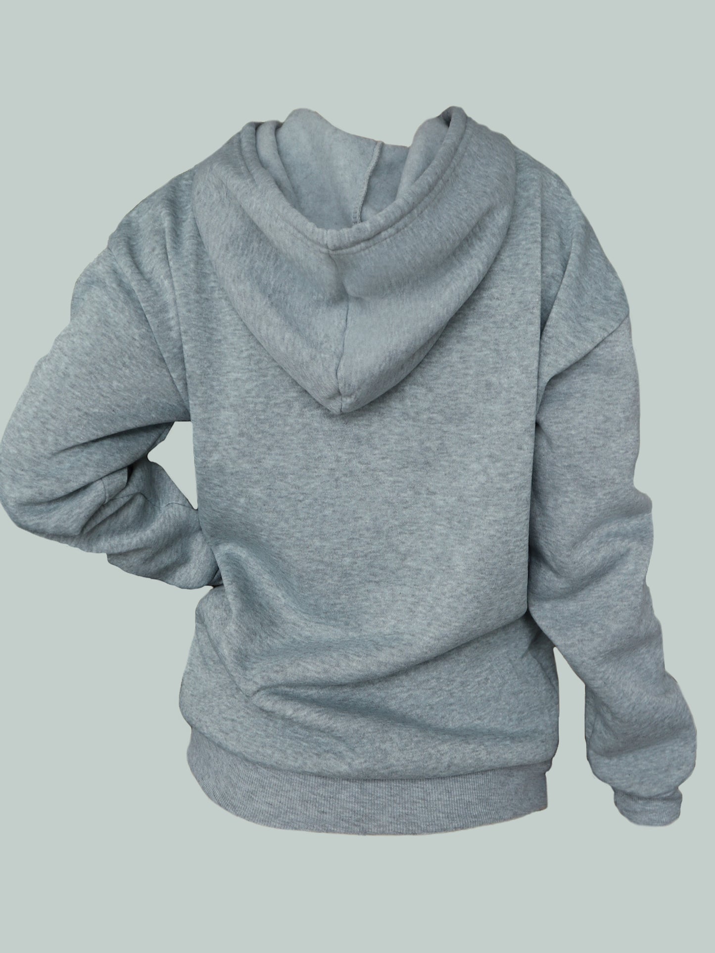 Festive Gingerbread Man Design Hoodie - Soft Casual Long Sleeve Kangaroo Pocket Sweatshirt with Relaxed Fit, Women's Cozy Winter Clothing for Holiday Season