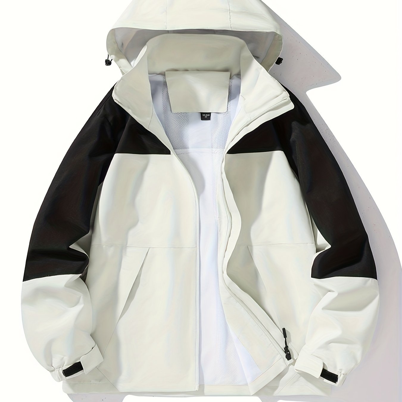 vlovelaw  Outdoor Sports Jacket With Detachable Hood, Women's Windproof And Rainproof Hiking Casual Sports Jacket, Women's Outdoor Clothing