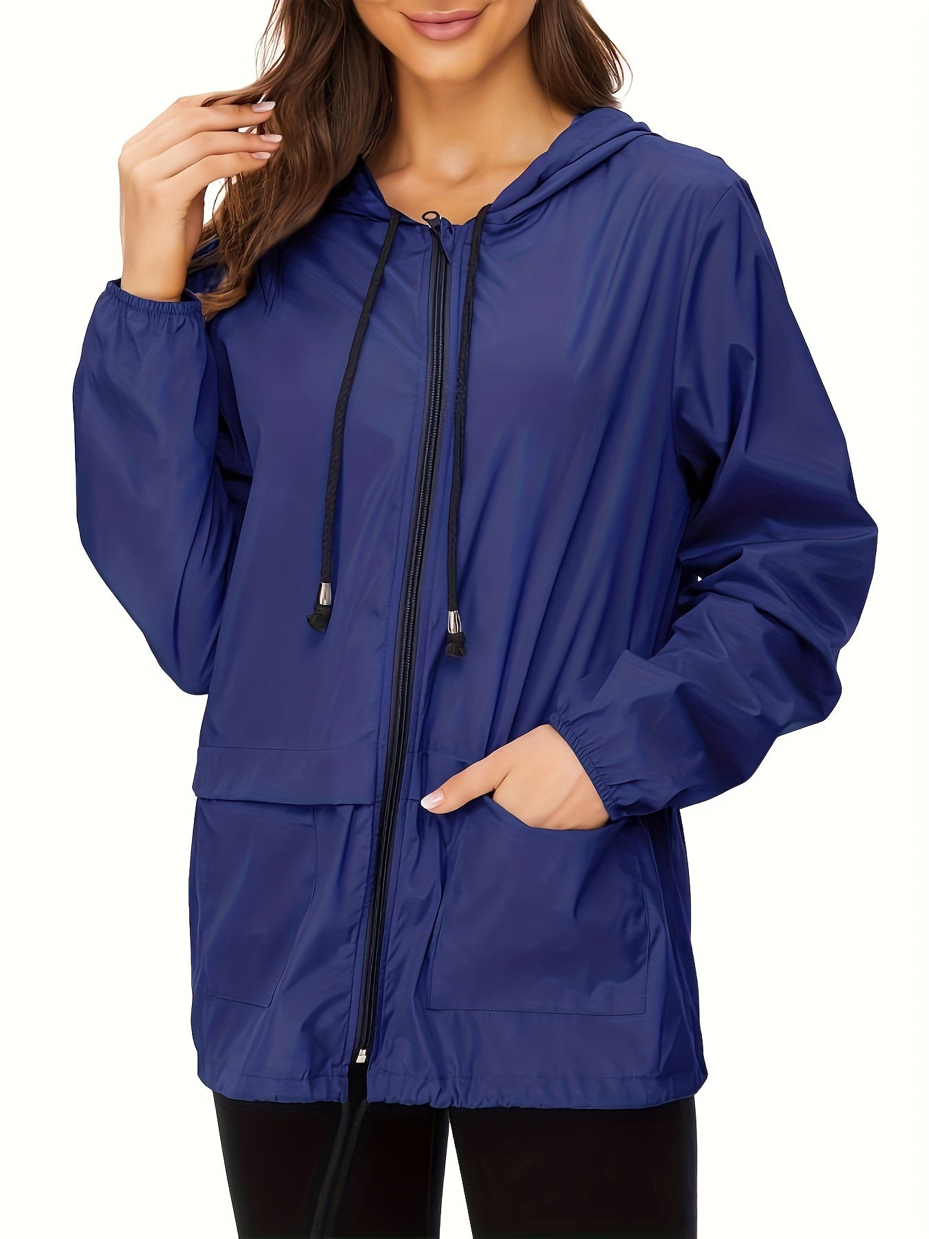 vlovelaw  Women's Outwear Lightweight Rain Jacket Women Packable Raincoats Jacket