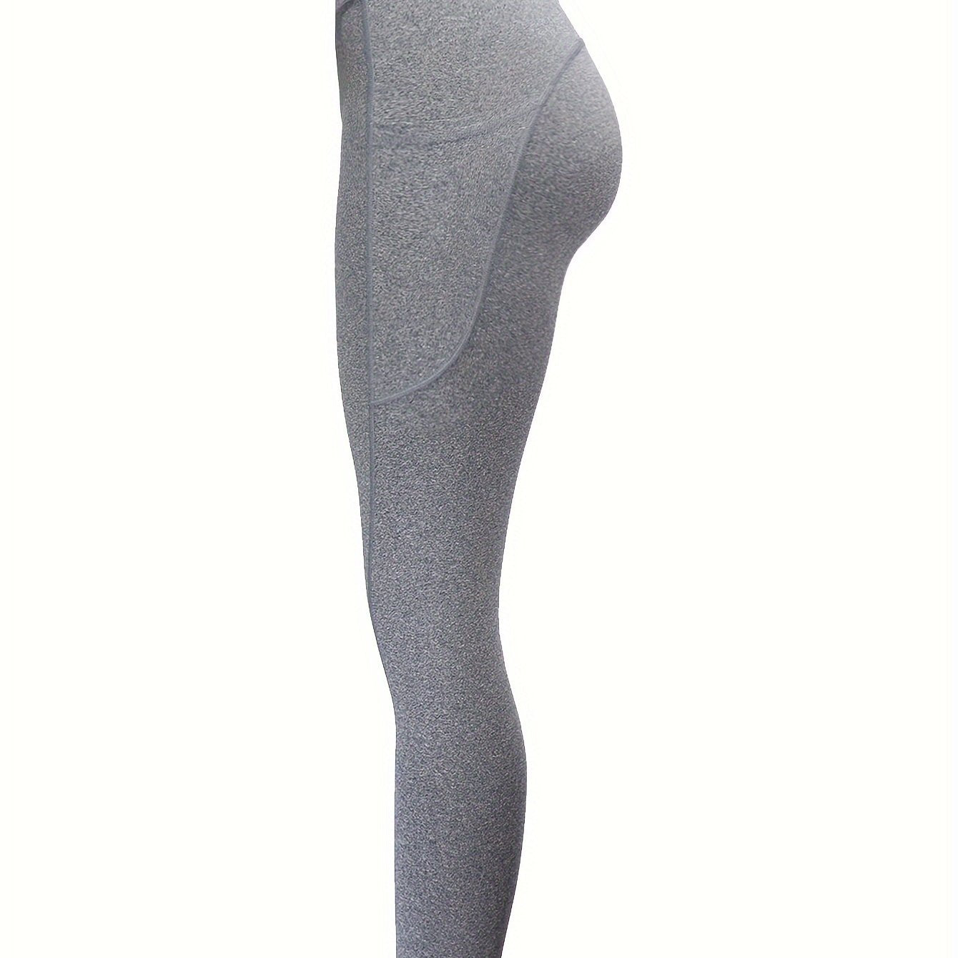 vlovelaw High Waist Butt Lifting Leggings With Side Pockets - Soft And Stretchy Women's Activewear