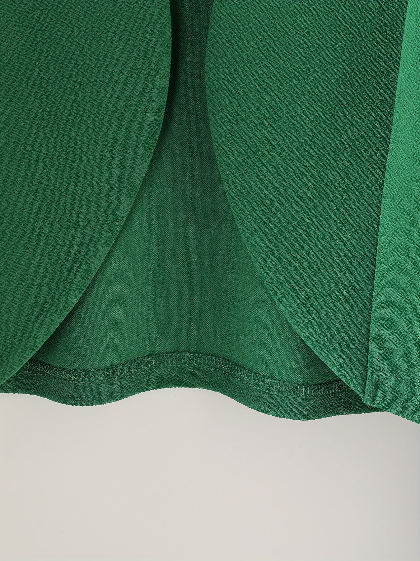 Simple Open Front Jacket, Elegant Long Sleeve Solid Work Outerwear, Women's Clothing