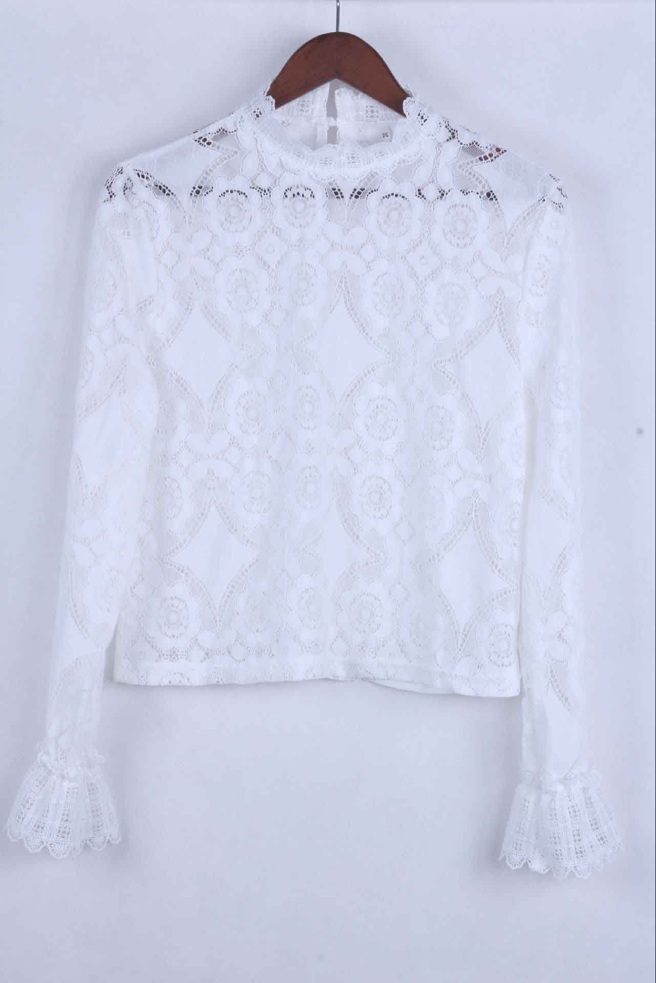 Vlovelaw Solid Lace Tops(2 Colors)