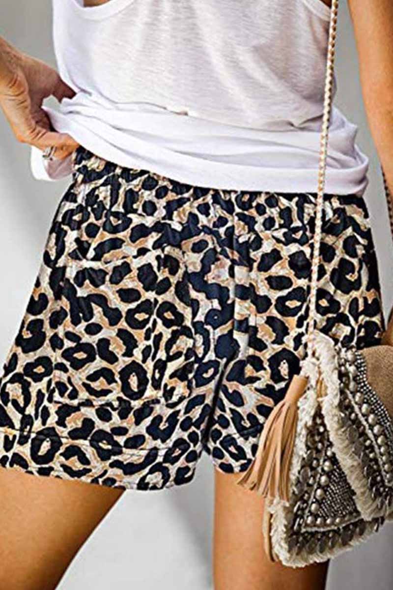 Vlovelaw Summer Loose Print Shorts