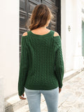 vlovelaw  Women's Sweater Solid V Neck Drop Shoulder Pullover Sweater