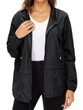 vlovelaw  Women's Outwear Lightweight Rain Jacket Women Packable Raincoats Jacket