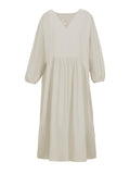 vlovelaw  Long Sleeve Loose Dress, V Neck Casual Dress For Spring & Fall, Women's Clothing