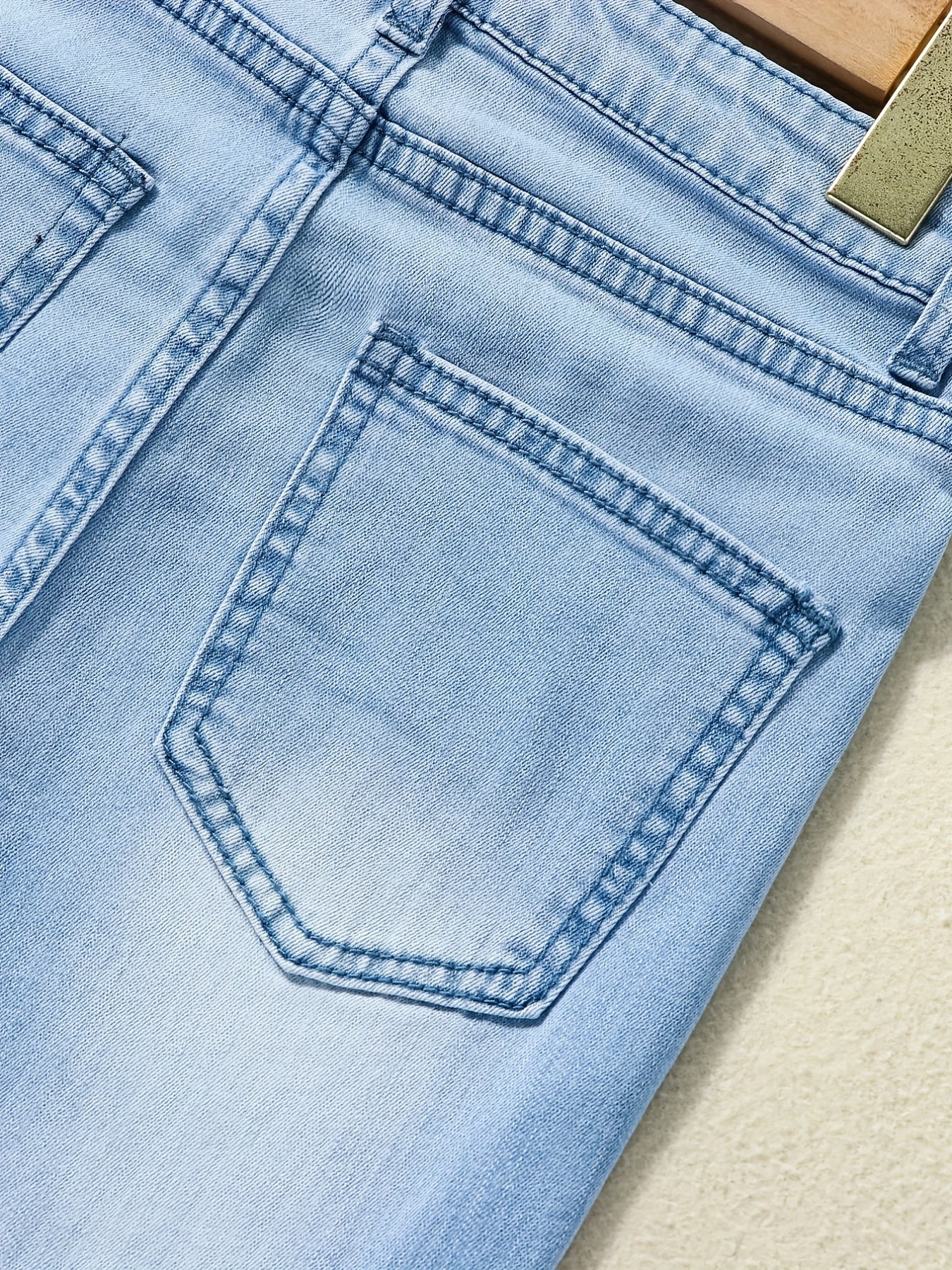 Girls Stylish Flare Leg Stretch Casual Denim Jeans For Kids Teen Girls Fits For All Seasons