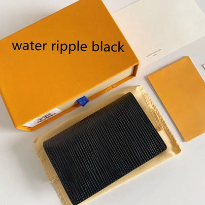 Designer wallet womens purse Compact POCKET ORGANIZER Designer Card Holders Fashion Short Luxury Multiple Wallet Key Coin Card Holder Damier Graphite Canvas PRPU