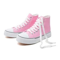 Casual Shoes Unisex Fashion High Top Sneakers Womens Classic Tops Canvas Tennis For Men Drop Delivery Otdvg