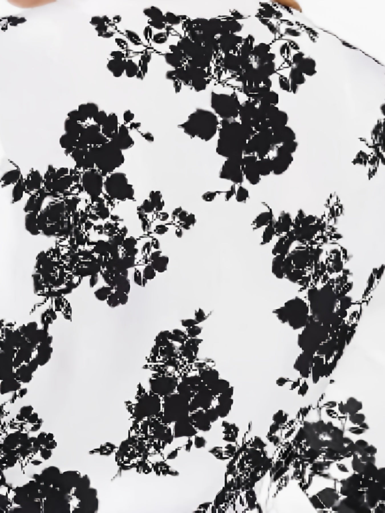 vlovelaw  Floral Print Tie Front Crop Blouse, Sexy Half Sleeve Blouse For Spring & Summer, Women's Clothing