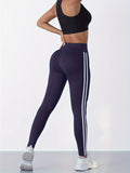 vlovelaw  Slim & Sculpt Your Butt With Solid Color Cropped Yoga Leggings - Sports Fitness, Running & High Stretchy Pants!