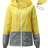 Women's Outwear Women Rain Coats Lightweight Waterproof Outdoor Rain Jacket