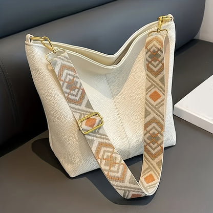 Trendy Vintage Boho Womens Shoulder Bag - Spacious Hobo Style with Crossbody Design - Perfect for Fashion-Forward Ladies