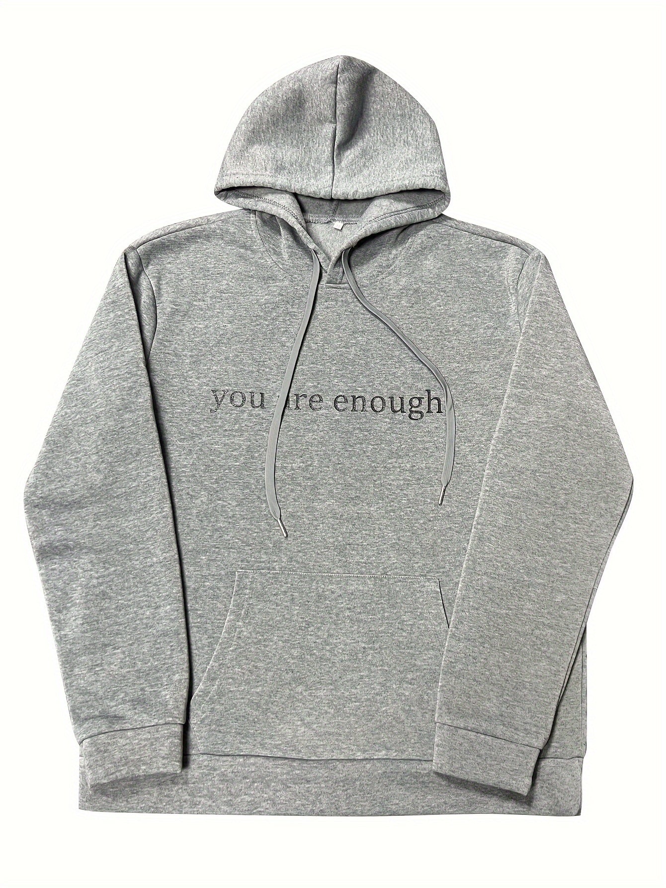 vlovelaw  Letter Graphic Casual Sports Hooded Sweatshirt, Drawstring Fashion Y2K Hoodie For Autumn And Winter, Women's Tops