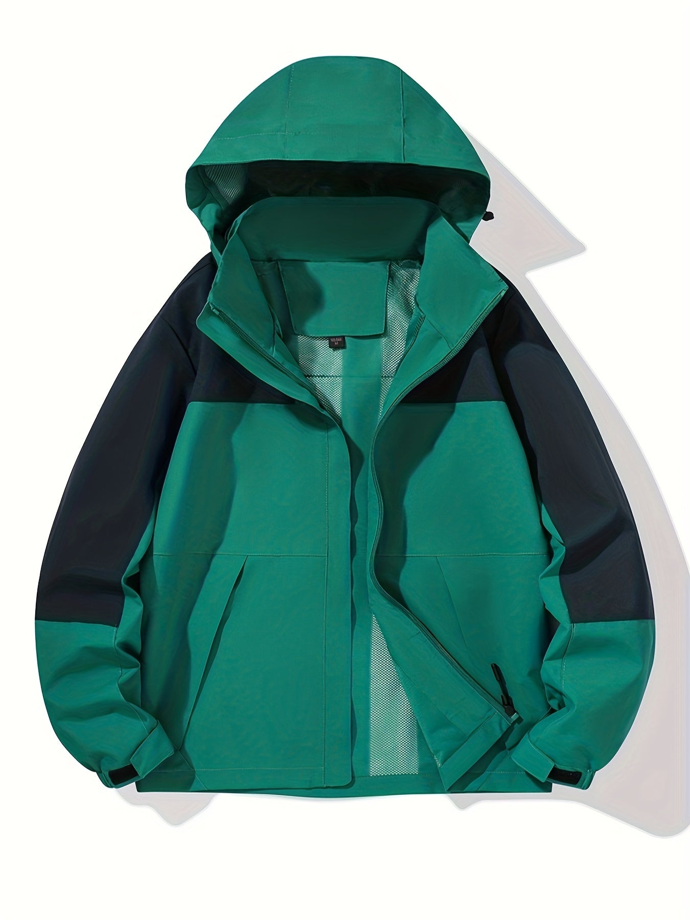 vlovelaw  Outdoor Sports Jacket With Detachable Hood, Women's Windproof And Rainproof Hiking Casual Sports Jacket, Women's Outdoor Clothing