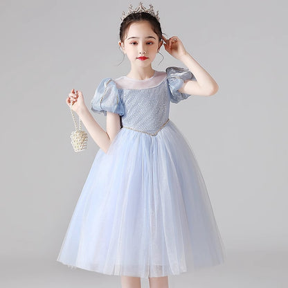 VLOVELAW Best Jane Girls' Dress  New Summer Dress Birthday Princess Dress Children's Full Dress Trendy Princess Dress