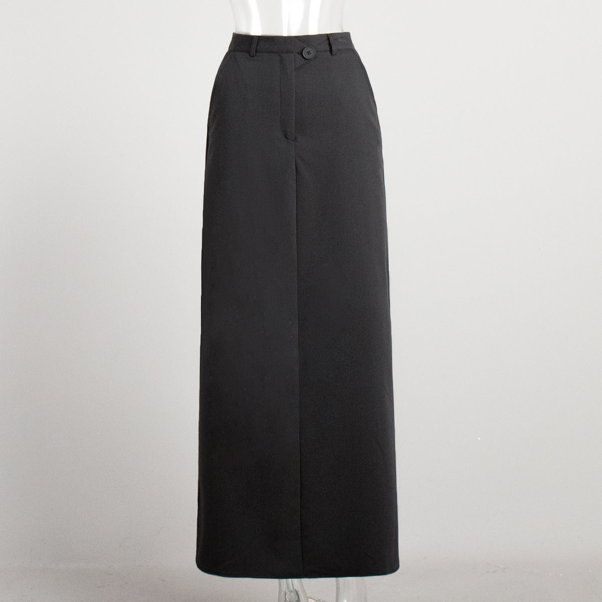 KKBOXLY Cross-border split skirt women's New autumn and winter new high-waisted temperament commuter skirt 2025 A-shaped dress