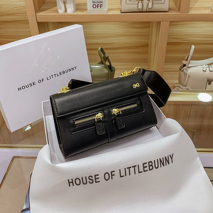 VLOVELAW Spring New Special-Interest Design High-Grade Portable Small Square Bag Retro and Fashion All-Matching One-Shoulder Crossboby Bag