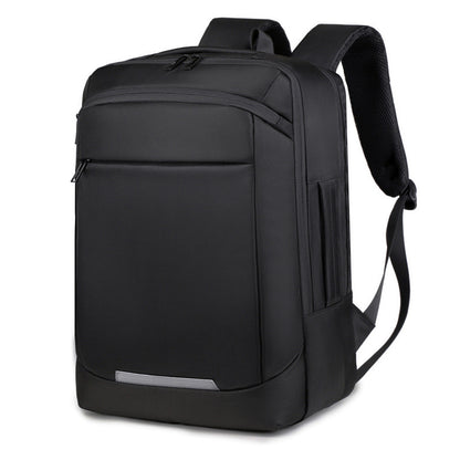 2025 Business backpack fashionable new large-capacity simple travel bag casual men's computer backpack male student schoolbag