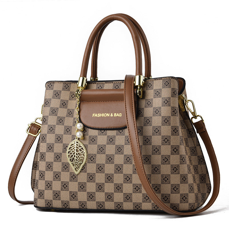 VLOVELAW 2025 Women's bag new popular large-capacity handbag versatile fashion shoulder messenger bag women's bag women's one hair
