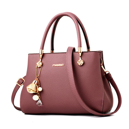 VLOVELAW 2025 Women's bag fashion mother bag women's popular tide Korean version women's bag middle-aged shoulder crossbody handbag simple women's bag