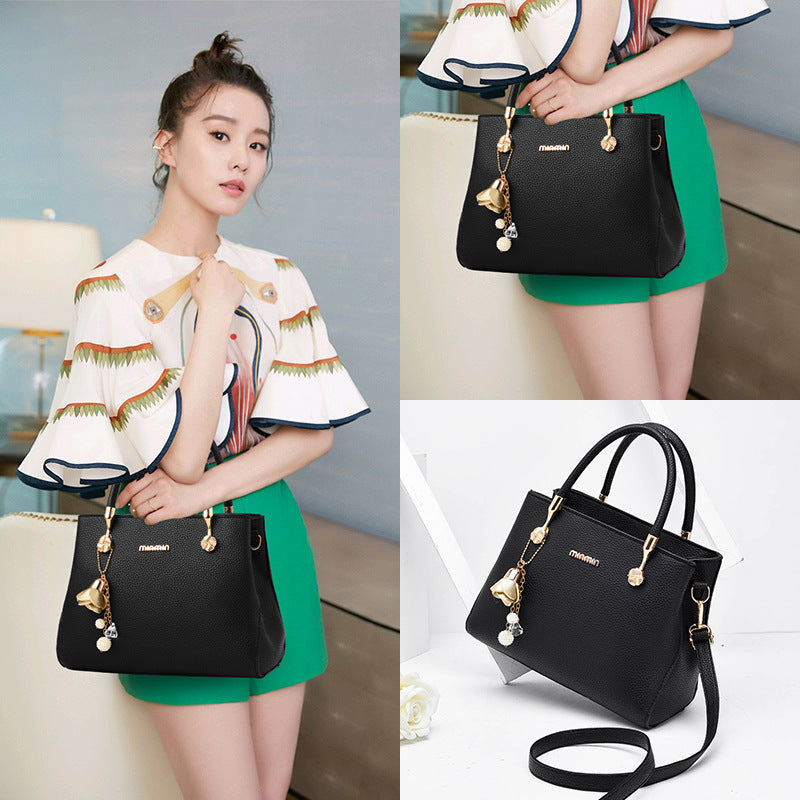 VLOVELAW 2025 Women's bag fashion mother bag women's popular tide Korean version women's bag middle-aged shoulder crossbody handbag simple women's bag