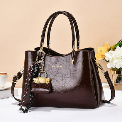 VLOVELAW 2025 Bags Women's Handbags Women's Fashion Retro Women's Bags Mom Premium Shoulder Crossbody Bags Niche Large Capacity Hot Trade