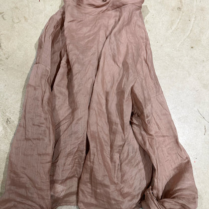 2025    22/11 SN88 spring and summer new simple literary light ramie shoulder shirt