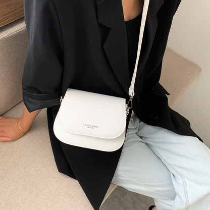 VLOVELAW Saddle Bag Women's Crossbody Bag  New Trendy Girl Summer Simple Fashion Trend Western Style Shoulder Bag for Women