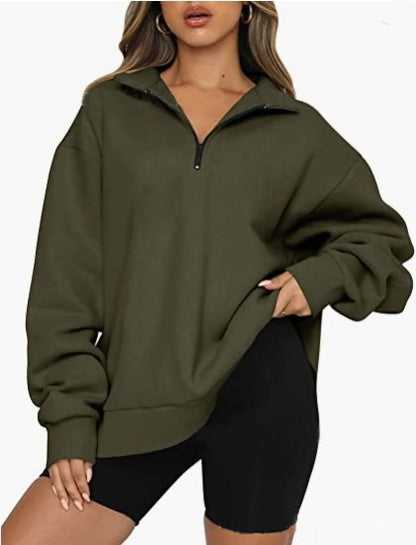 VLOVELAW  Winter  Hot Trade 2025 Women's Clothing New Popular Sweater Fleece Top Loose Pockless Sweater