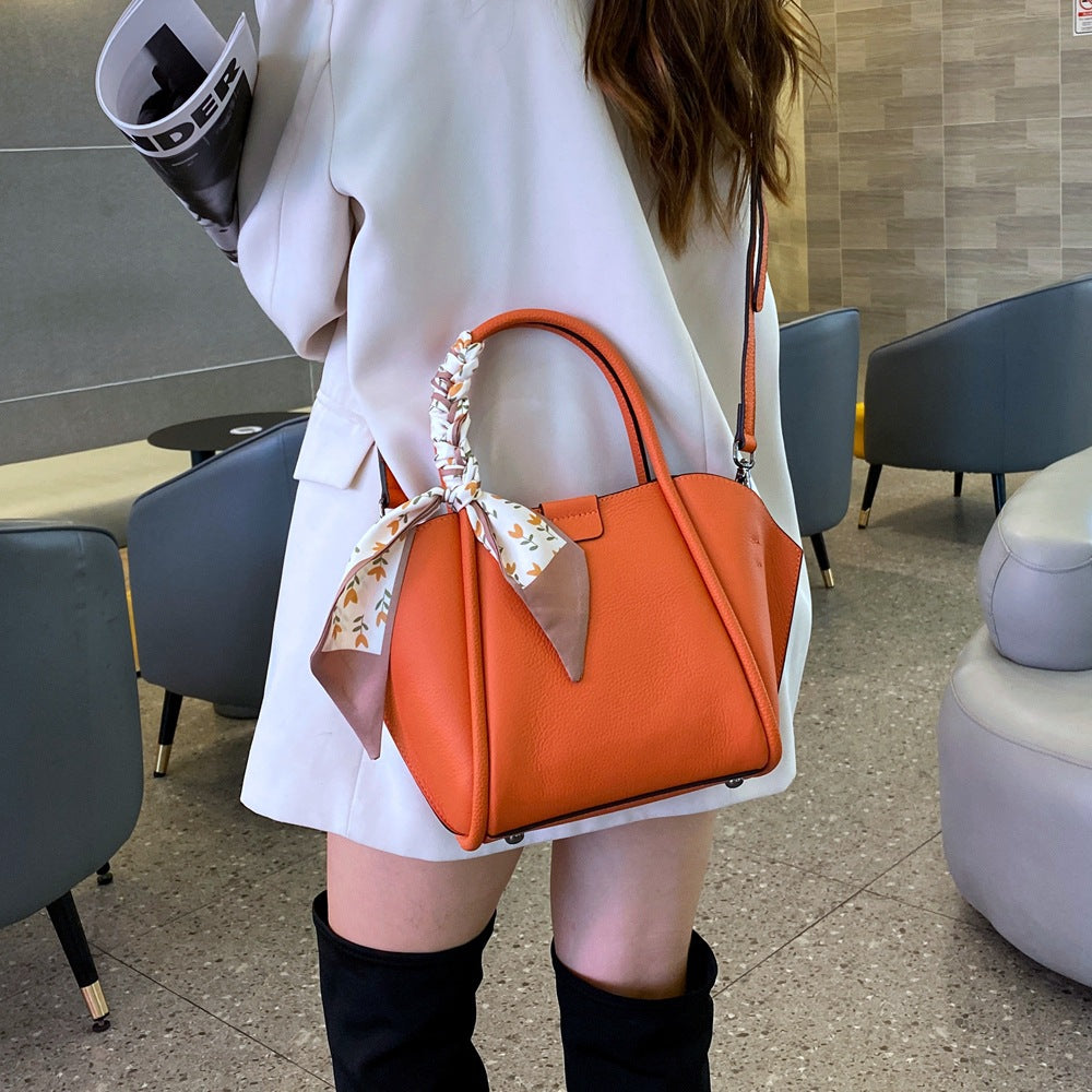 Shell bag New leather mother and child bag first layer TOGO cowhide shoulder handbag fashion women's bag messenger bag 5561