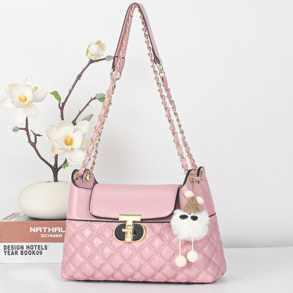 VLOVELAW 2025 Printed chain niche bag women's bag popular new mother bag versatile messenger bag women's Popular trade shoulder messenger bag