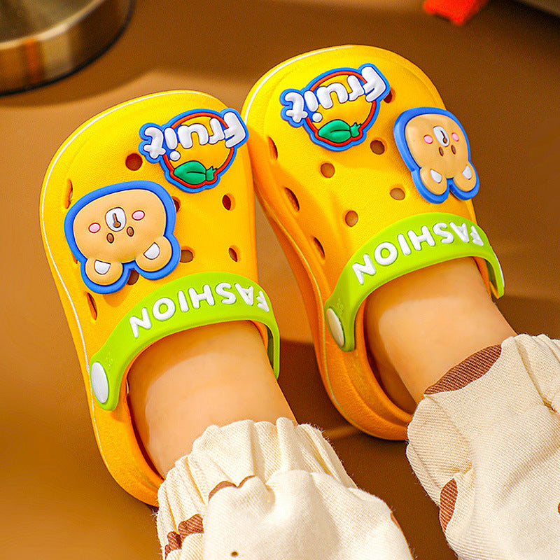 VLOVELAW New Children's Slippers Home Indoor Non-Slip Baby Men's and Women's Sandals Wholesale Home Summer Home Sandals