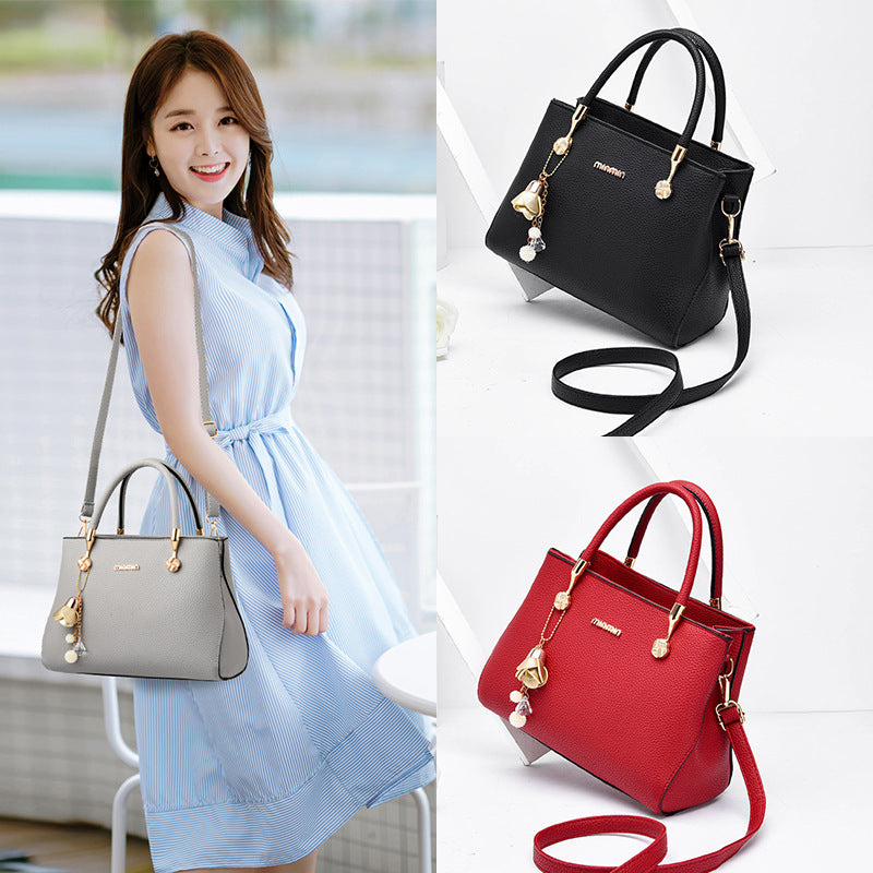 VLOVELAW 2025 Women's bag fashion mother bag women's popular tide Korean version women's bag middle-aged shoulder crossbody handbag simple women's bag