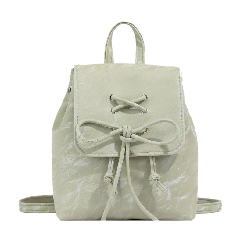 VLOVELAW 2025 Niche design bag popular new versatile chain backpack women's portable bucket bag premium sense going out backpack