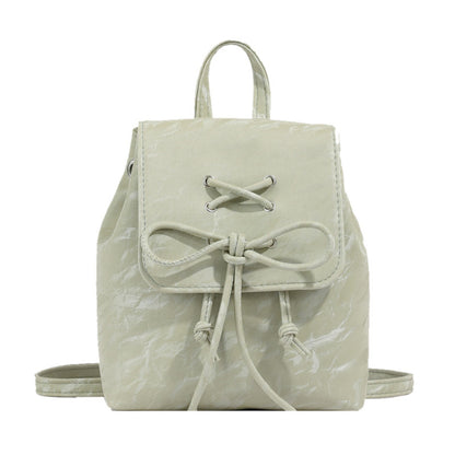 VLOVELAW 2025 Niche design bag popular new versatile chain backpack women's portable bucket bag premium sense going out backpack