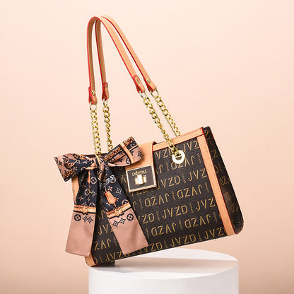 VLOVELAW 2025 Bag Women's Tote Bag popular New Large Capacity Handbag One Shoulder Crossbody Bag Fashion Pu Trendy Brand Women's Bag