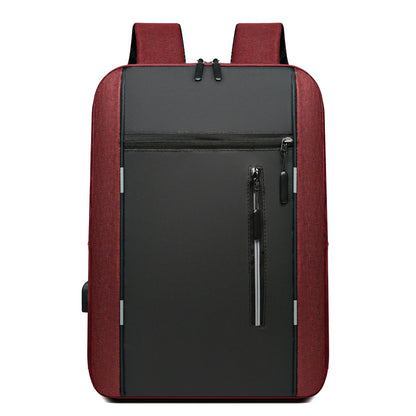 2025 men's business bag, laptop bag, multi-functional USB backpack, large-capacity backpack, logo can be printed.