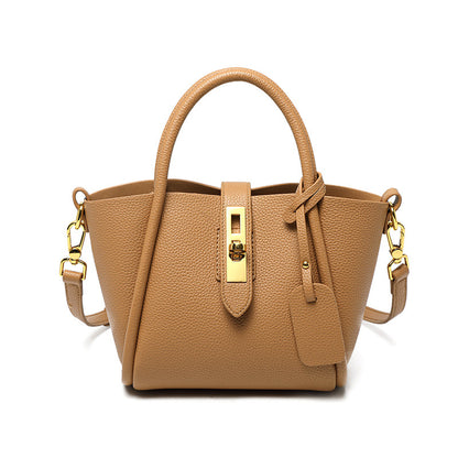 VLOVELAW 2025 This year's popular vegetable basket bag 2022 new leather women's bag bucket bag women's summer women's handbag messenger