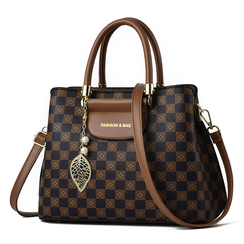 VLOVELAW 2025 Women's bag new popular large-capacity handbag versatile fashion shoulder messenger bag women's bag women's one hair