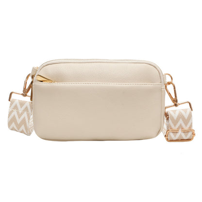 VLOVELAW Cross-Border Fashion Messenger Bag Small Square Bag Trendy Women's Bags Niche Solid Color Pu All-Match Simple Women's Shoulder Bag
